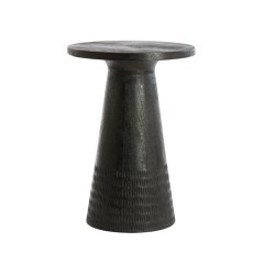 SIDE TABLE PX MATT BLACK WOOD 